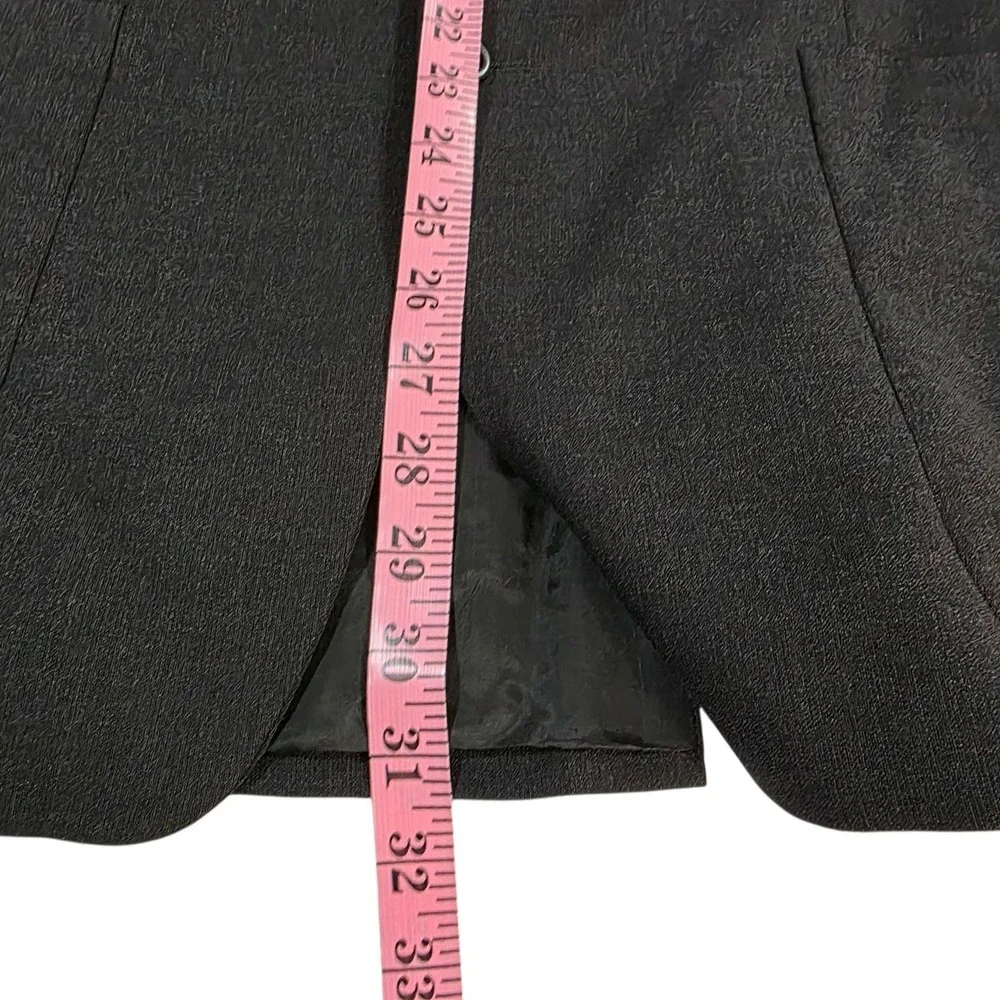 Burberry Relaxed Wool Blazer Charcoal Grey Men's Sport Coat Size 40 Reg 3-Button